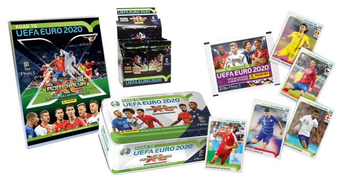 Panini-Sticker für die EURO 2020