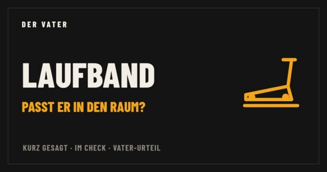 Laufband: Illustration Der Vater