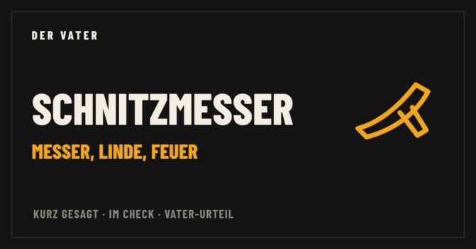 Schnitzmesser: Illustration, Der Vater
